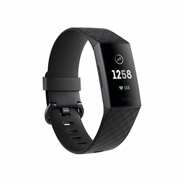 Activity Bangle Fitbit Charge 3 OLED Bluetooth 4.0 GPS Calorie Intake (Refurbished C)